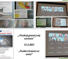 Wideokonferencja "Funkcja granicy się zmienia" 15.03.2021 r.