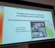 Wideokonferencji pn. &bdquo;Transgraniczne problemy administracyjne i funkcjonalne".